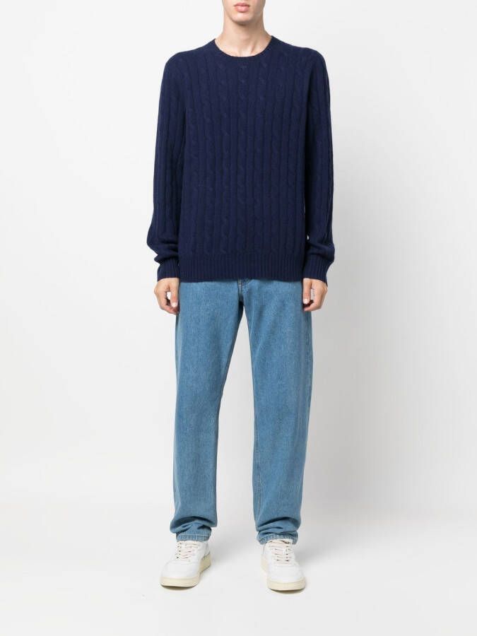 Polo Ralph Lauren Kasjmier trui Blauw