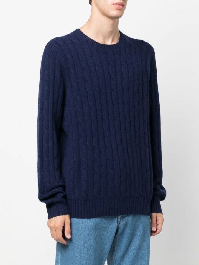 Polo Ralph Lauren Kasjmier trui Blauw