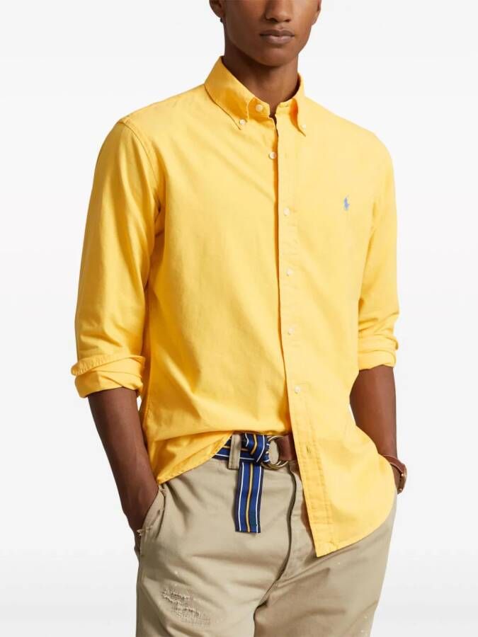 Polo Ralph Lauren Katoenen overhemd Geel