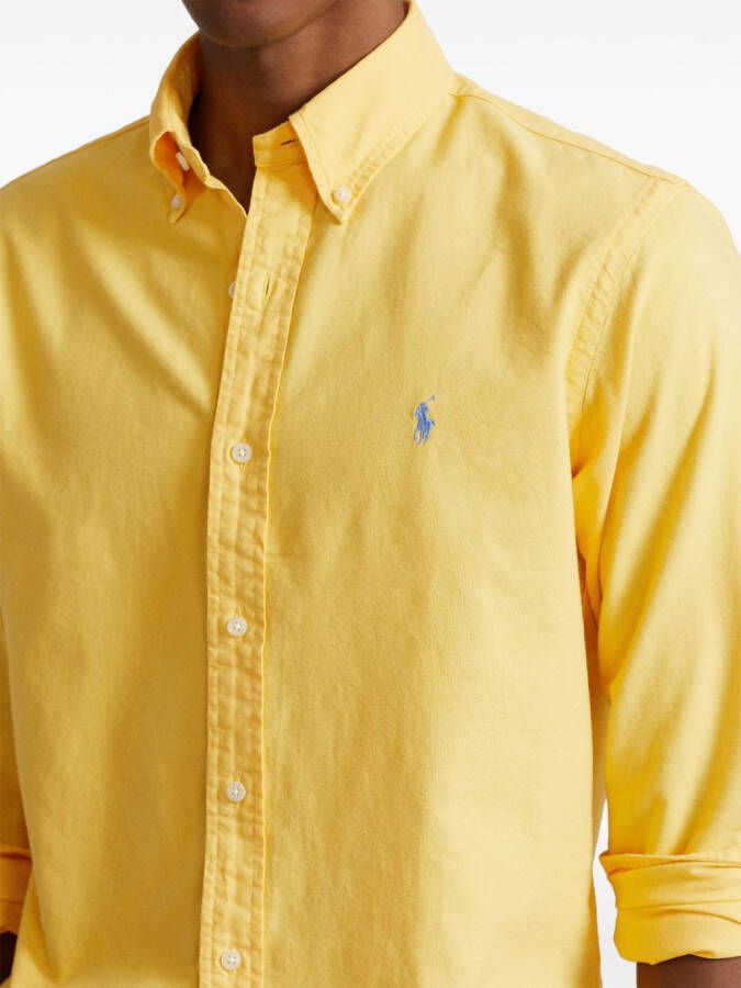 Polo Ralph Lauren Katoenen overhemd Geel