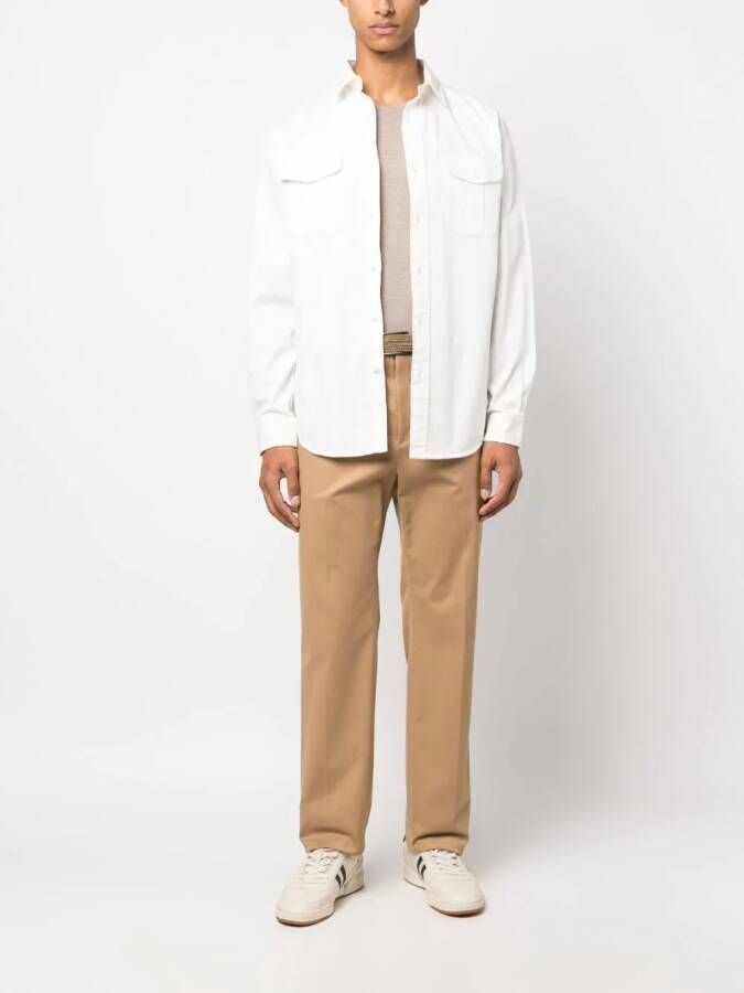 Polo Ralph Lauren Katoenen overhemd Wit