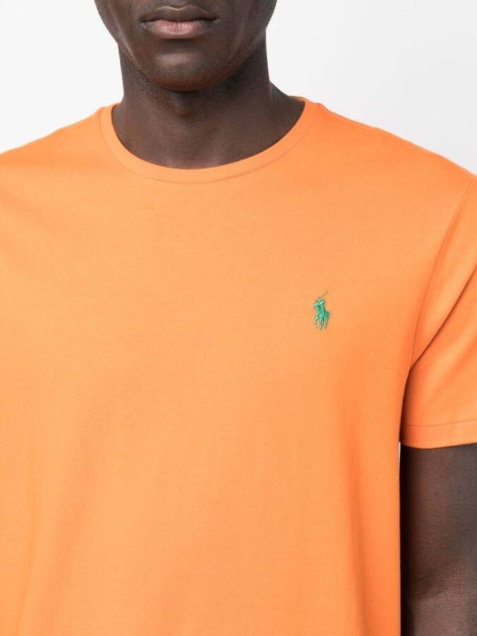 Polo Ralph Lauren Katoenen T-shirt Oranje