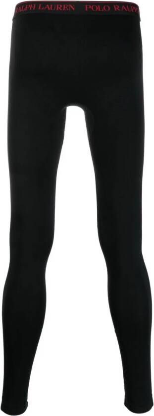 Polo Ralph Lauren Legging met logoband Zwart