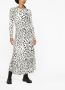 Polo Ralph Lauren Midi-jurk met luipaardprint Wit - Thumbnail 2
