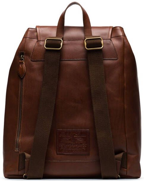 Polo Ralph Lauren Leren rugzak Bruin