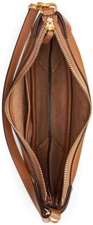 Polo Ralph Lauren Leren schoudertas Beige