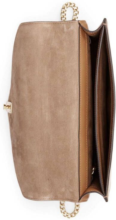 Polo Ralph Lauren Leren shopper Beige