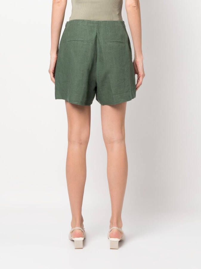 Polo Ralph Lauren Linnen shorts Groen