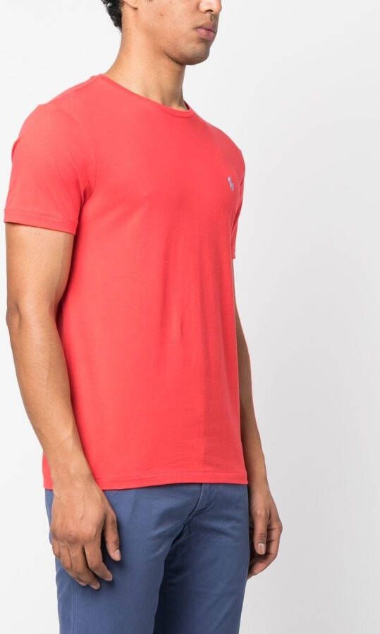 Polo Ralph Lauren T-shirt met logodetail Rood