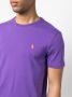 Polo Ralph Lauren T-shirt met geborduurd logo Paars - Thumbnail 5