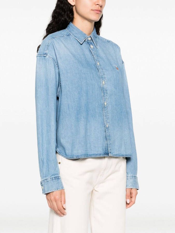 Polo Ralph Lauren Denim blouse Blauw
