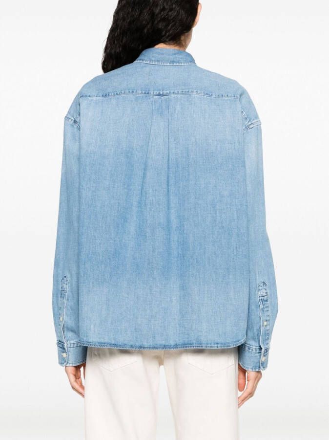 Polo Ralph Lauren Denim blouse Blauw