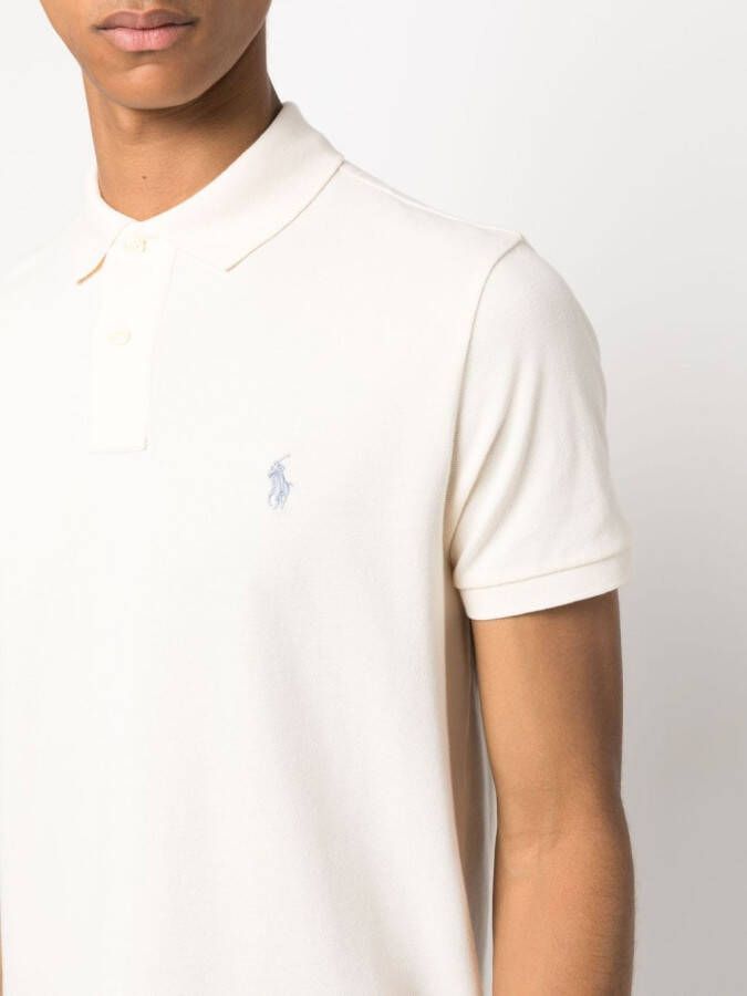 Polo Ralph Lauren Poloshirt met geborduurd logo Beige