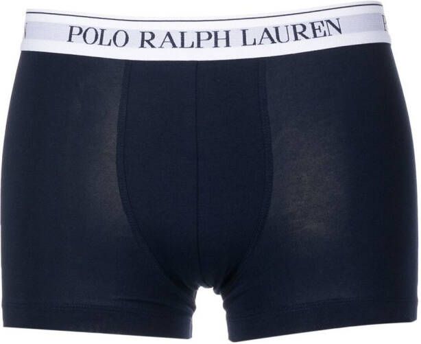 Polo Ralph Lauren 3-pack boxershorts met logoprint Blauw