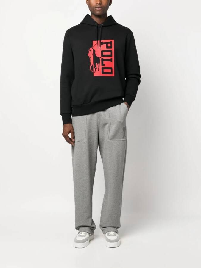 Polo Ralph Lauren Hoodie met logoprint Zwart