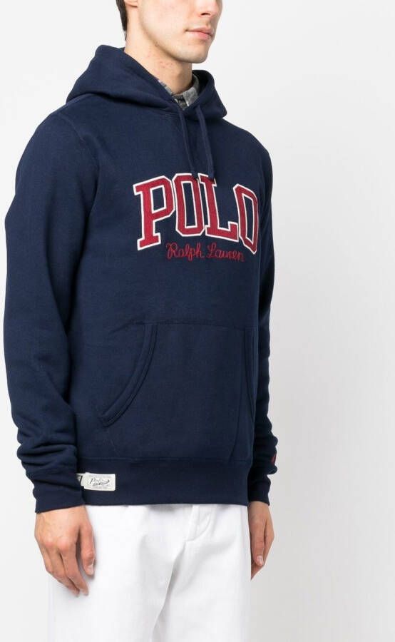 Polo Ralph Lauren Hoodie met logoprint Blauw