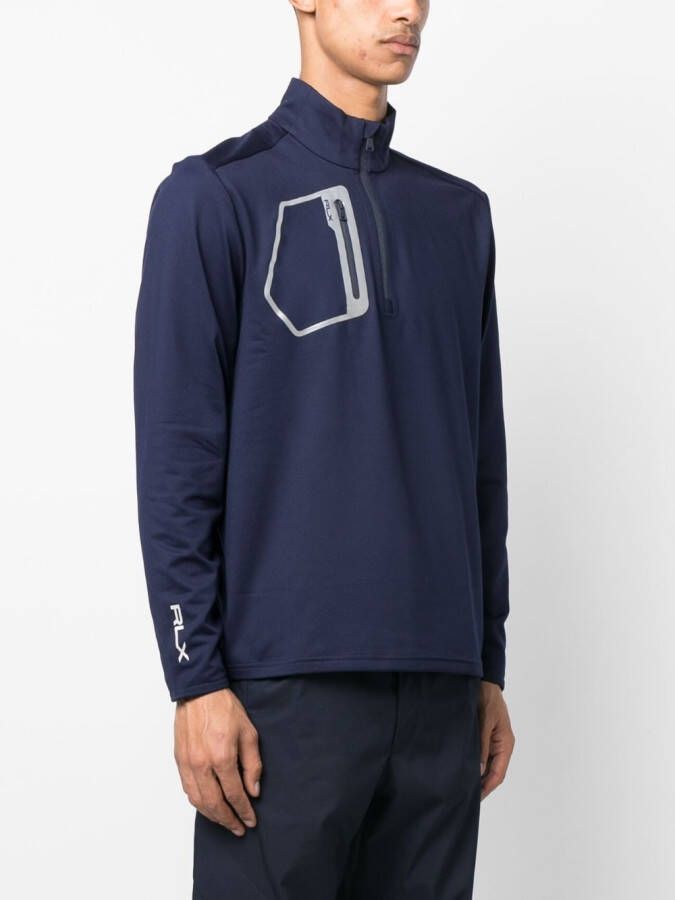 Polo Ralph Lauren Sweater met logoprint Blauw