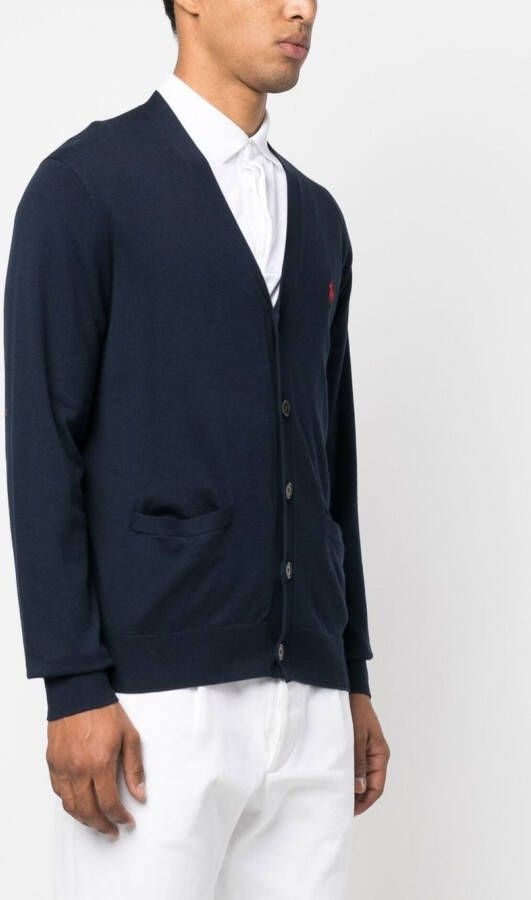 Polo Ralph Lauren Vest met V-hals Blauw