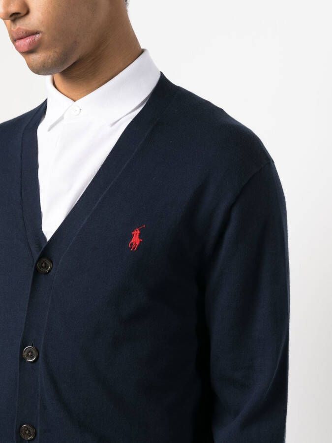 Polo Ralph Lauren Vest met V-hals Blauw