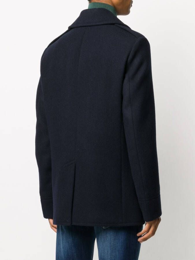 Polo Ralph Lauren Mantel met dubbele rij knopen Blauw
