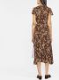 Polo Ralph Lauren Midi-jurk met bloemenprint Bruin - Thumbnail 4
