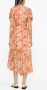 Polo Ralph Lauren Midi-jurk met bloemenprint Oranje - Thumbnail 4
