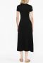 Polo Ralph Lauren Midi-jurk met korte mouwen Zwart - Thumbnail 4