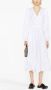 Polo Ralph Lauren Midi-jurk met ruches Wit - Thumbnail 2