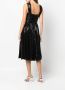 Polo Ralph Lauren Midi-jurk verfraaid met pailletten Zwart - Thumbnail 4