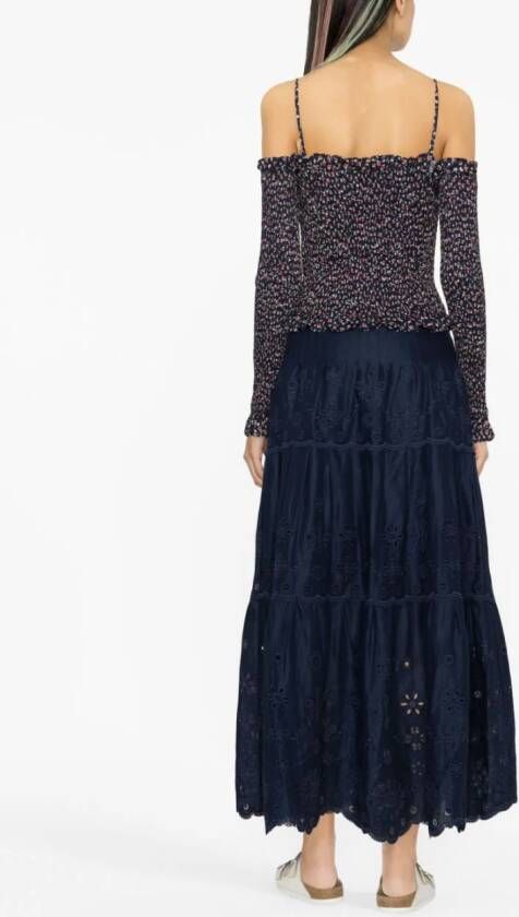 Polo Ralph Lauren Off-shoulder top Blauw