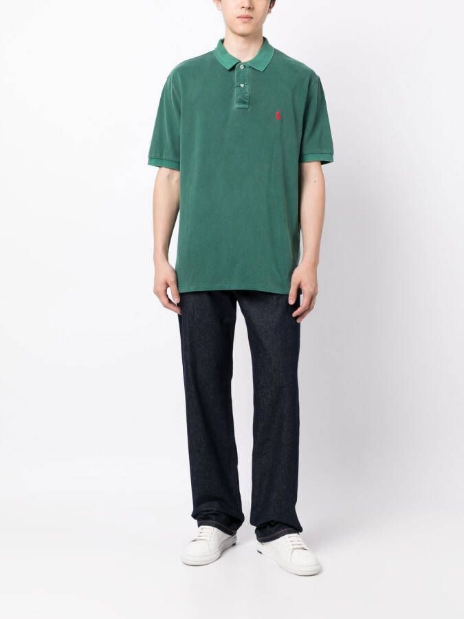 Polo Ralph Lauren Poloshirt met mesh Groen
