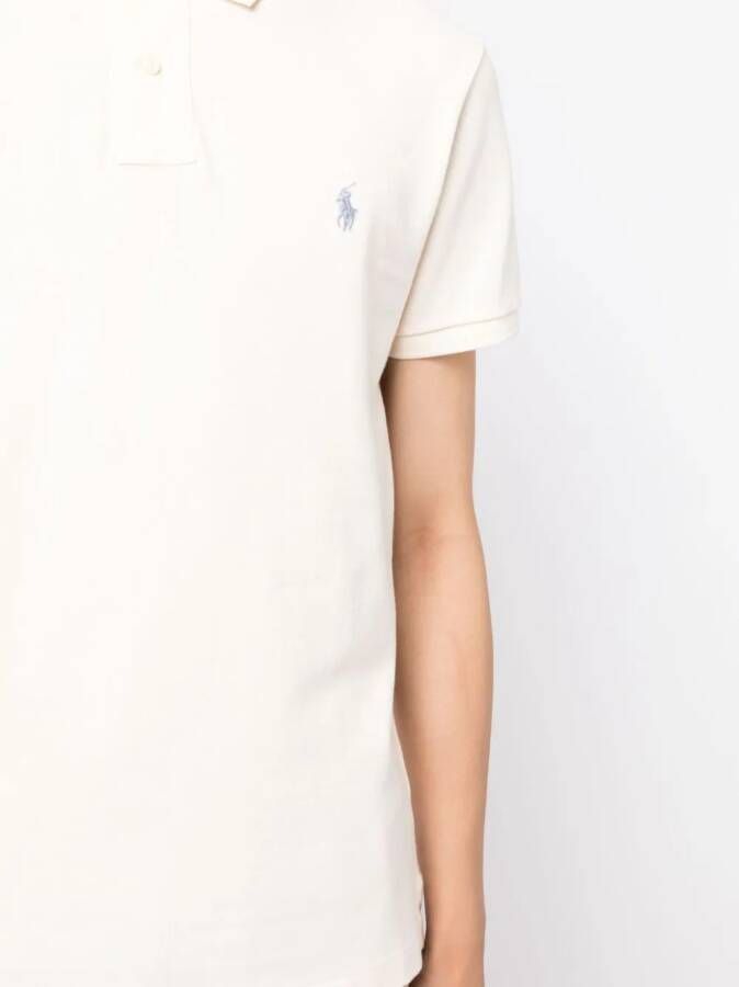 Polo Ralph Lauren Overhemd met borduurwerk Beige