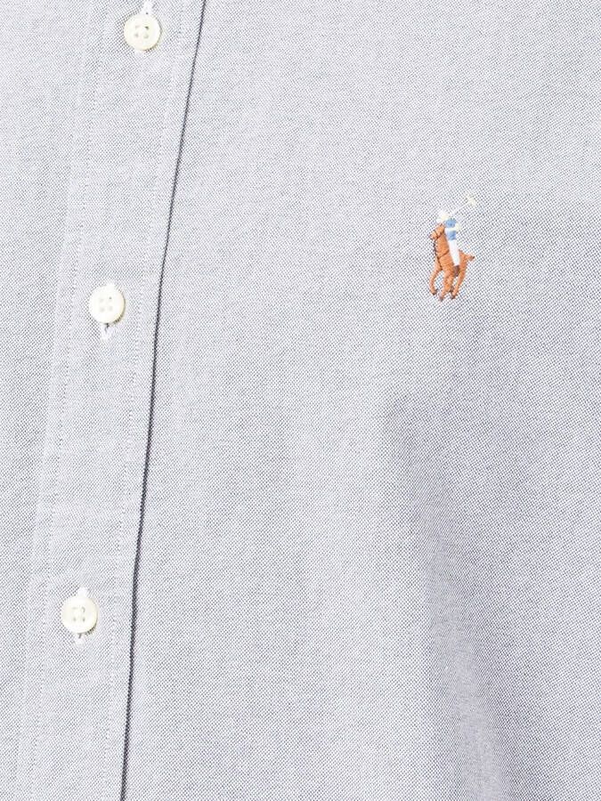 Polo Ralph Lauren Overhemd met borduurwerk Grijs