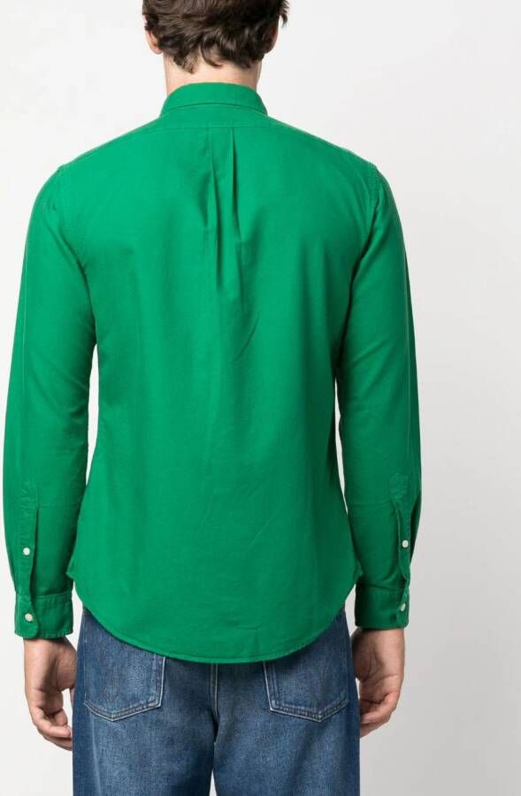 Polo Ralph Lauren Overhemd met borduurwerk Groen