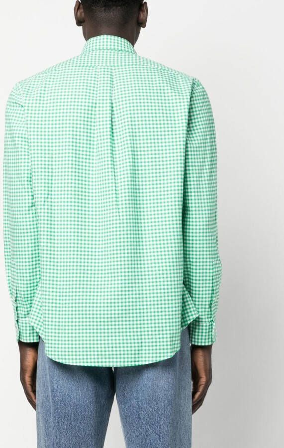 Polo Ralph Lauren Overhemd met geborduurd logo Groen