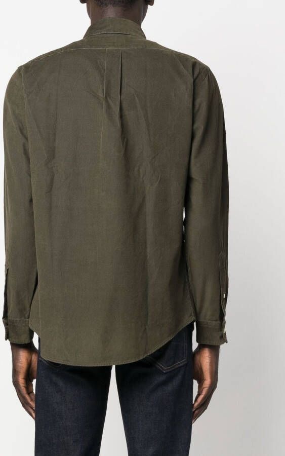 Polo Ralph Lauren Overhemd met geborduurd logo Groen
