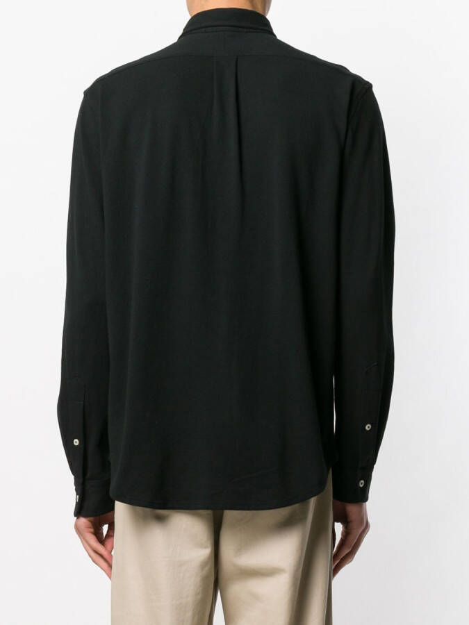 Polo Ralph Lauren Overhemd met geborduurd logo Zwart