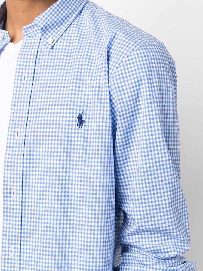 Polo Ralph Lauren Overhemd met gingham ruit Blauw