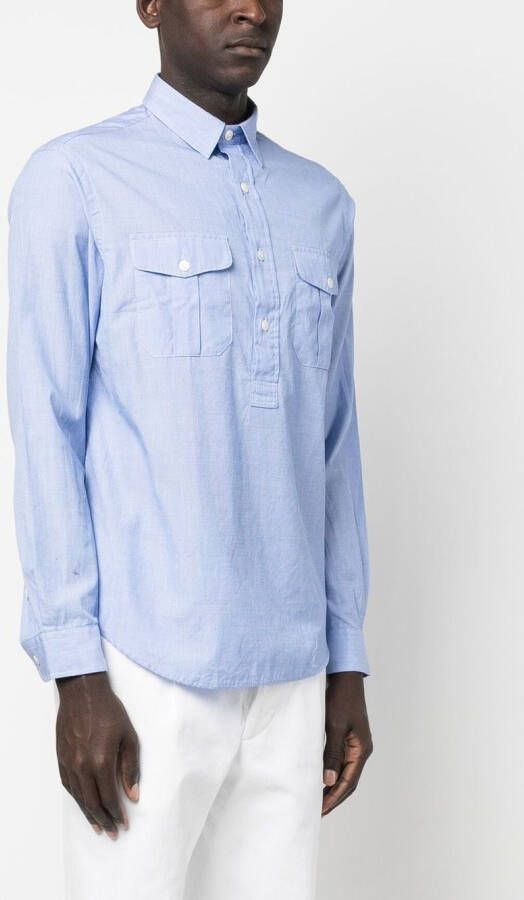Polo Ralph Lauren Overhemd met klassieke kraag Blauw