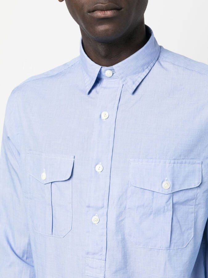 Polo Ralph Lauren Overhemd met klassieke kraag Blauw