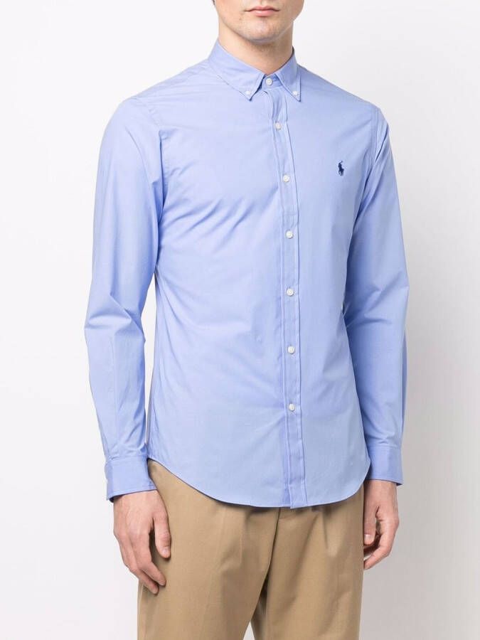 Polo Ralph Lauren Overhemd met knopen Blauw