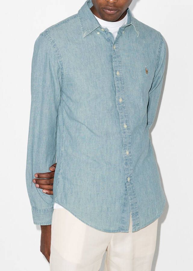 Polo Ralph Lauren Overhemd met print Blauw