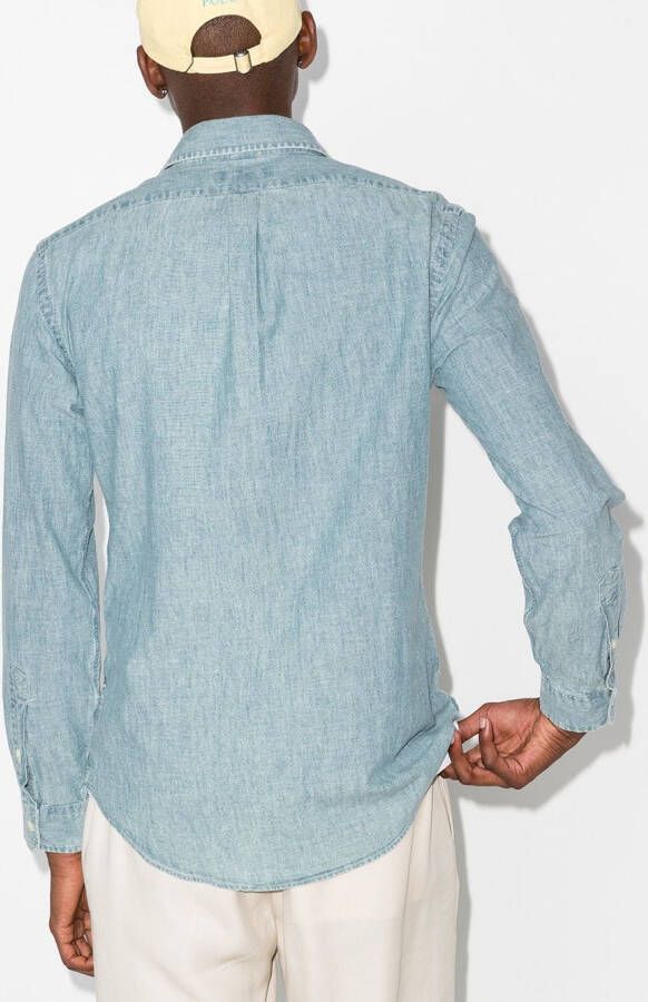 Polo Ralph Lauren Overhemd met print Blauw