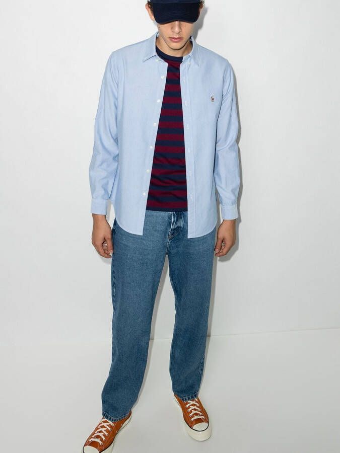 Polo Ralph Lauren Oxford overhemd Blauw