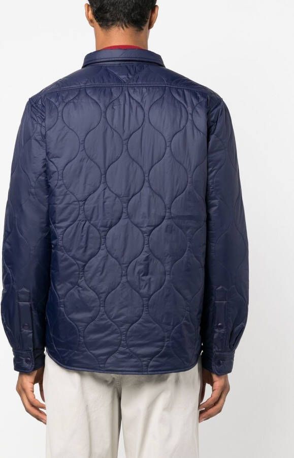 Polo Ralph Lauren Gewatteerd shirtjack Blauw