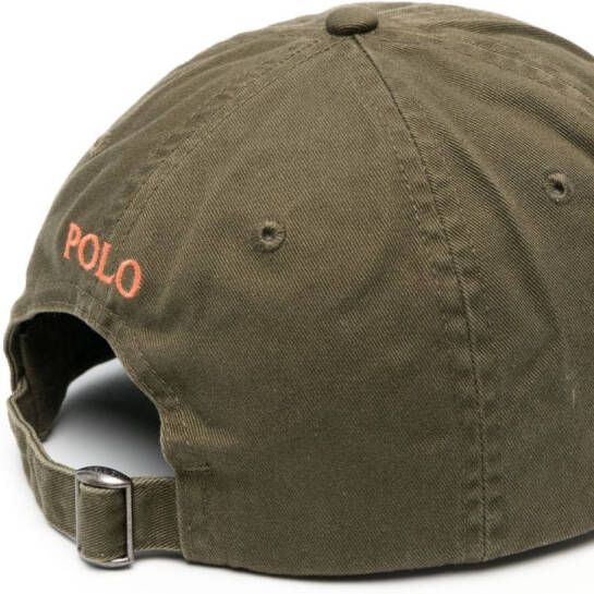 Polo Ralph Lauren Pet met geborduurd logo Groen