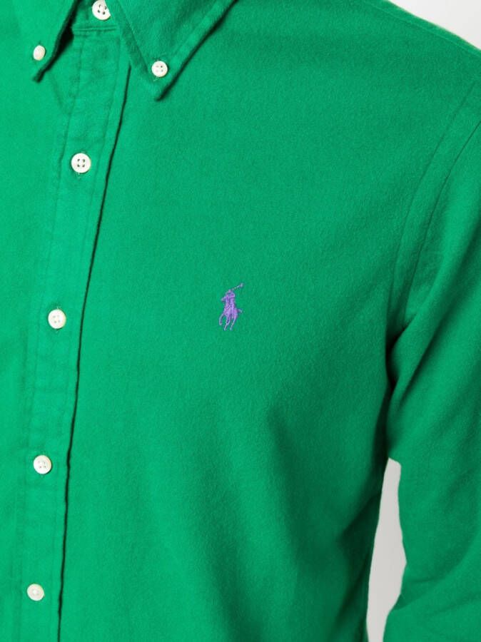 Polo Ralph Lauren Pet met geborduurd logo Groen