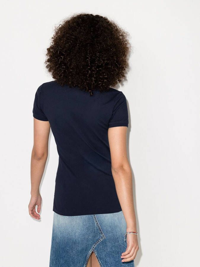 Polo Ralph Lauren Piqué poloshirt Blauw