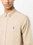 Polo Ralph Lauren Overhemd met knopen Beige - Thumbnail 5