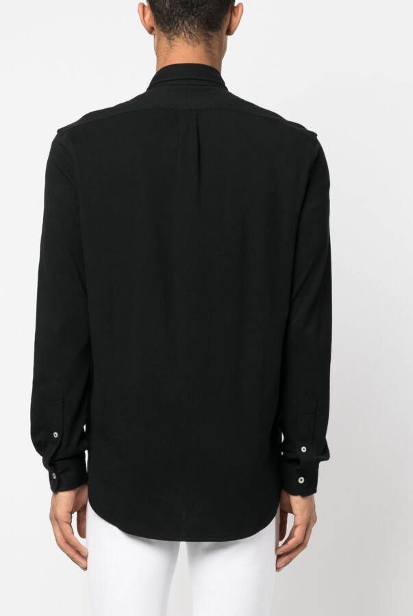 Polo Ralph Lauren Overhemd met knopen Zwart